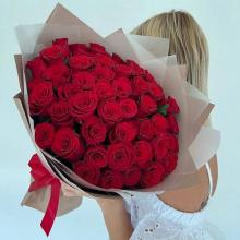Букет из 51 красной розы (Red) (Flow192)