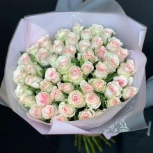 Букет из 51 бледно розовой розы   Кения 45 см Кения.